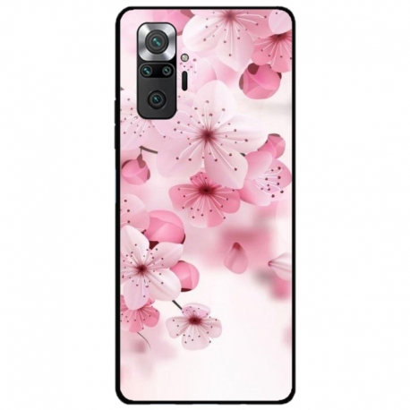 Husa personalizata tip carcasa HQPrint pentru Xiaomi Redmi Note 11 Pro Plus 5G, model Flowers 17, multicolor, S1D1M0241