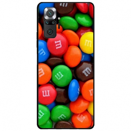 Husa personalizata tip carcasa HQPrint pentru Xiaomi Redmi Note 11 Pro Plus 5G, model MandM, multicolor, S1D1M0257