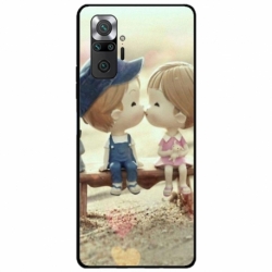 Husa personalizata tip carcasa HQPrint pentru Xiaomi Redmi Note 11 Pro Plus 5G, model Kiss, multicolor, S1D1M0259