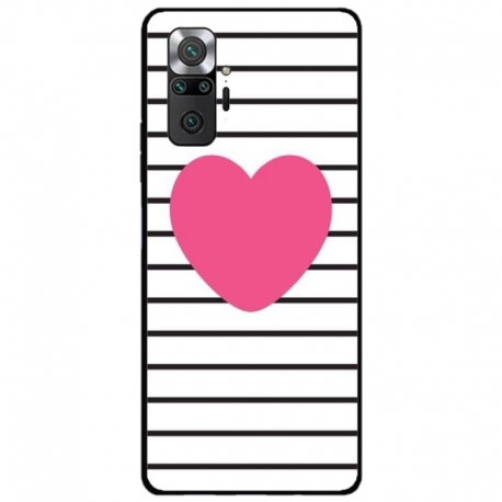 Husa personalizata tip carcasa HQPrint pentru Xiaomi Redmi Note 11 Pro Plus 5G, model Heart, multicolor, S1D1M0291
