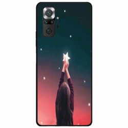 Husa personalizata tip carcasa HQPrint pentru Xiaomi Redmi Note 11 Pro Plus 5G, model Star stealing, multicolor, S1D1M0292