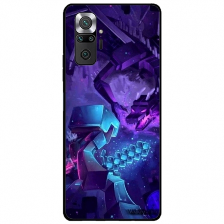 Husa personalizata tip carcasa HQPrint pentru Xiaomi Redmi Note 11 Pro Plus 5G, model Ender Dragon, multicolor, S1D1M0304