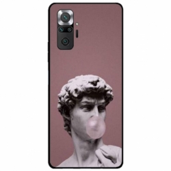 Husa personalizata tip carcasa HQPrint pentru Xiaomi Redmi Note 11 Pro Plus 5G, model Bubble Gum Statue, multicolor, S1D1M0317