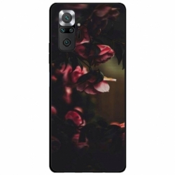 Husa personalizata tip carcasa HQPrint pentru Xiaomi Redmi Note 11 Pro Plus 5G, model Flowers 20, multicolor, S1D1M0344