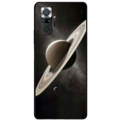 Husa personalizata tip carcasa HQPrint pentru Xiaomi Redmi Note 11 Pro Plus 5G, model Planet 2, multicolor, S1D1M0348