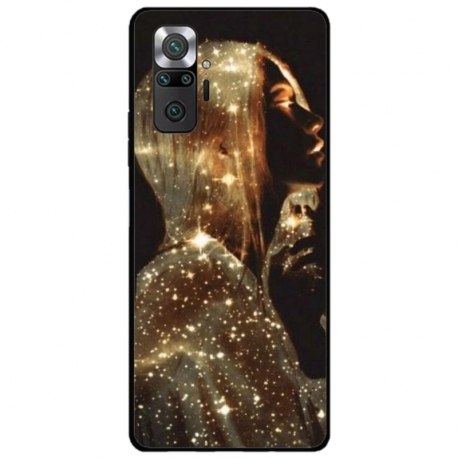 Husa personalizata tip carcasa HQPrint pentru Xiaomi Redmi Note 11 Pro Plus 5G, model Golden Girl, multicolor, S1D1M0350