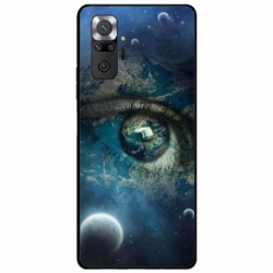 Husa personalizata tip carcasa HQPrint pentru Xiaomi Redmi Note 11 Pro Plus 5G, model Abstract 3, multicolor, S1D1M0362