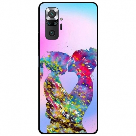 Husa personalizata tip carcasa HQPrint pentru Xiaomi Redmi Note 11 Pro Plus 5G, model Colorful Love, multicolor, S1D1M0376
