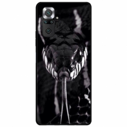 Husa personalizata tip carcasa HQPrint pentru Xiaomi Redmi Note 11 Pro Plus 5G, model Snake, multicolor, S1D1M0378