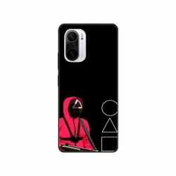 Husa personalizata tip carcasa HQPrint pentru Xiaomi Redmi 11T, model Squid Game 5, multicolor, S1D1M0177