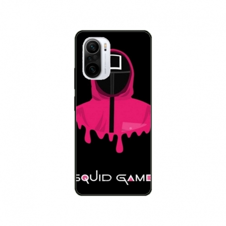Husa personalizata tip carcasa HQPrint pentru Xiaomi Redmi 11T, model Squid Game 7, multicolor, S1D1M0179