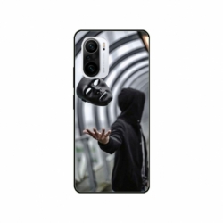 Husa personalizata tip carcasa HQPrint pentru Xiaomi Redmi 11T, model Mask, multicolor, S1D1M0199