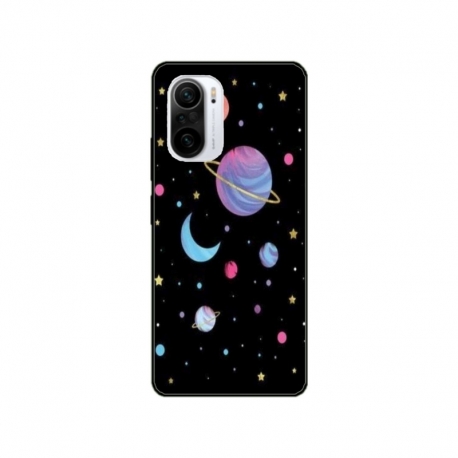 Husa personalizata tip carcasa HQPrint pentru Xiaomi Redmi 11T, model Colorful 6, multicolor, S1D1M0311