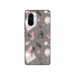 Husa personalizata tip carcasa HQPrint pentru Xiaomi Redmi 11T, model Abstract 1, multicolor, S1D1M0321