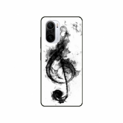 Husa personalizata tip carcasa HQPrint pentru Xiaomi Redmi 11T, model Song Notes, multicolor, S1D1M0357