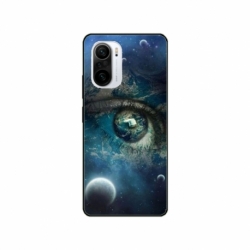 Husa personalizata tip carcasa HQPrint pentru Xiaomi Redmi 11T, model Abstract 3, multicolor, S1D1M0362