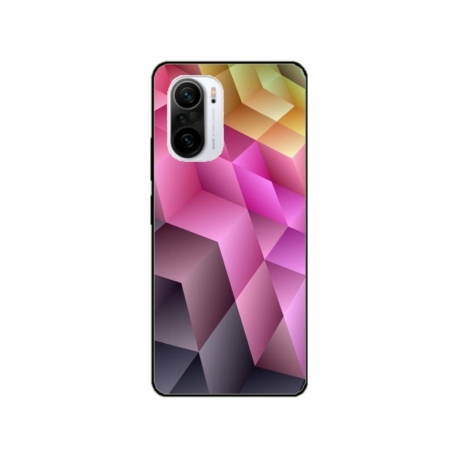 Husa personalizata tip carcasa HQPrint pentru Xiaomi Redmi 11T Pro, model Colorful 1, multicolor, S1D1M0273