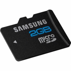 Card SAMSUNG MicroSD 2GB