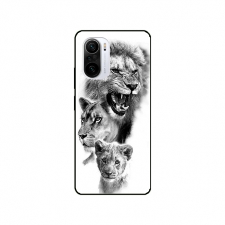 Husa personalizata tip carcasa HQPrint pentru Xiaomi Redmi 12C, model Lion 3, multicolor, S1D1M0118