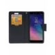Husa SAMSUNG Galaxy A6 Plus 2018 - Fancy Book (Auriu/Negru)