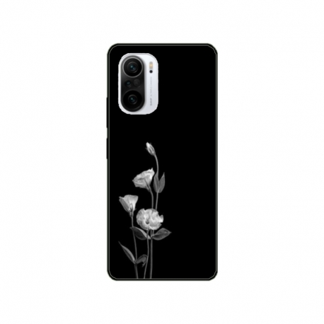 Husa personalizata tip carcasa HQPrint pentru Xiaomi Redmi 12C, model Abstract Flowers, multicolor, S1D1M0216