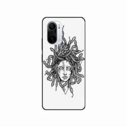 Husa personalizata tip carcasa HQPrint pentru Xiaomi Redmi 12C, model Medusa 2, multicolor, S1D1M0230