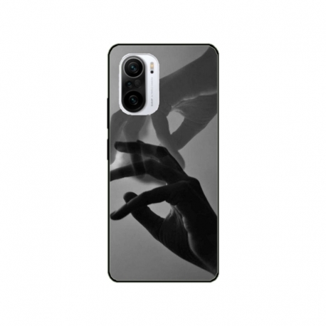 Husa personalizata tip carcasa HQPrint pentru Xiaomi Redmi 12C, model Hand Reach, multicolor, S1D1M0318