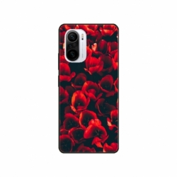 Husa personalizata tip carcasa HQPrint pentru Xiaomi Redmi 12C, model Flowers 24, multicolor, S1D1M0386