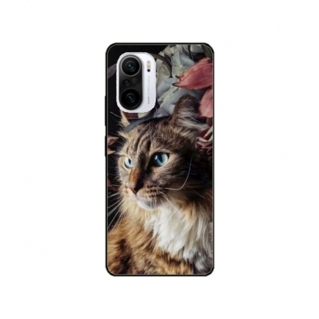 Husa personalizata tip carcasa HQPrint pentru Xiaomi Mi 11X, model Cat 1, multicolor, S1D1M0143