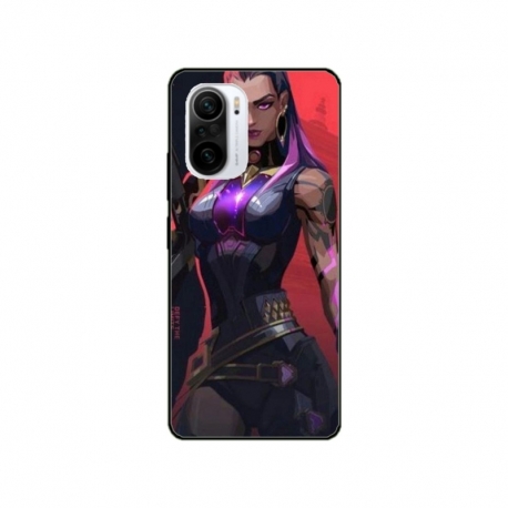 Husa personalizata tip carcasa HQPrint pentru Xiaomi Mi 11X, model Valorant, multicolor, S1D1M0157
