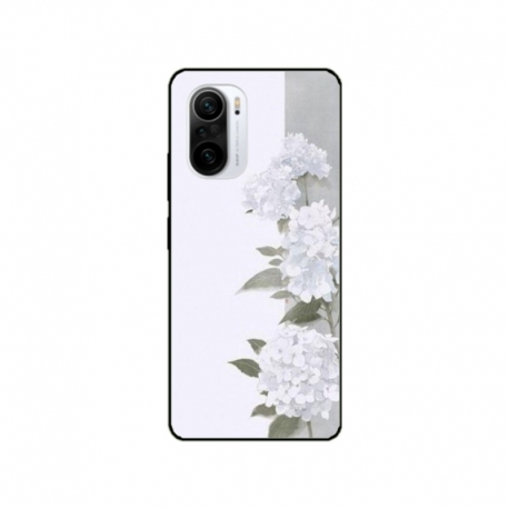 Husa personalizata tip carcasa HQPrint pentru Xiaomi Mi 11X, model Flowers 16, multicolor, S1D1M0217