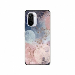 Husa personalizata tip carcasa HQPrint pentru Xiaomi Mi 11X, model Abstract 2, multicolor, S1D1M0335