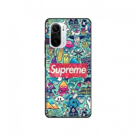 Husa personalizata tip carcasa HQPrint pentru Xiaomi Mi 11X, model Supreme, multicolor, S1D1M0360