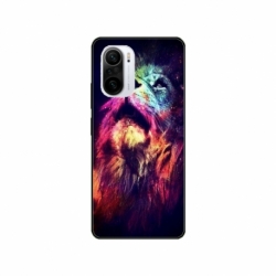 Husa personalizata tip carcasa HQPrint pentru Xiaomi Poco F3, model Celestial Lion, multicolor, S1D1M0002