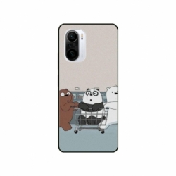 Husa personalizata tip carcasa HQPrint pentru Xiaomi Poco F3, model Bears 1, multicolor, S1D1M0003