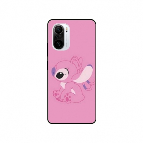 Husa personalizata tip carcasa HQPrint pentru Xiaomi Poco F3, model Pink Stitch, multicolor, S1D1M0005