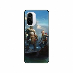 Husa personalizata tip carcasa HQPrint pentru Xiaomi Poco F3, model God of War 1, multicolor, S1D1M0008