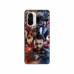 Husa personalizata tip carcasa HQPrint pentru Xiaomi Poco F3, model Avengers Endgame, multicolor, S1D1M0009