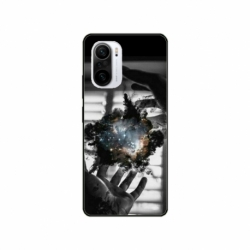 Husa personalizata tip carcasa HQPrint pentru Xiaomi Poco F3, model Dark Magic, multicolor, S1D1M0020