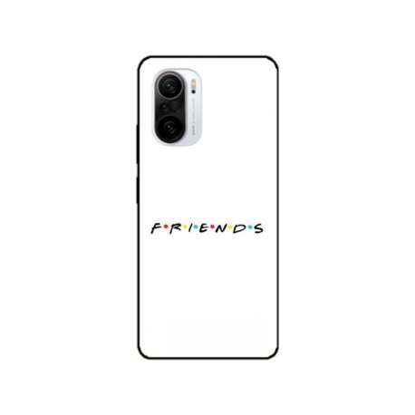 Husa personalizata tip carcasa HQPrint pentru Xiaomi Poco F3, model FRIENDS 1, multicolor, S1D1M0043