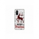 Husa personalizata tip carcasa HQPrint pentru Xiaomi Poco F3, model Merry Christmas Reindeer 1, multicolor, S1D1M0049