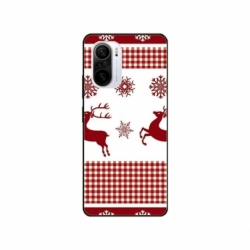 Husa personalizata tip carcasa HQPrint pentru Xiaomi Poco F3, model Reindeer 1, multicolor, S1D1M0051