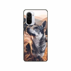 Husa personalizata tip carcasa HQPrint pentru Xiaomi Poco F3, model Dog 1, multicolor, S1D1M0064