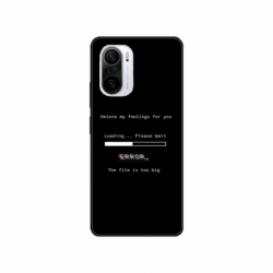 Husa personalizata tip carcasa HQPrint pentru Xiaomi Poco F3, model Delete Feelings, multicolor, S1D1M0069
