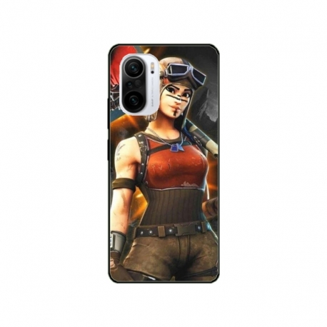 Husa personalizata tip carcasa HQPrint pentru Xiaomi Poco F3, model Fortnite 1, multicolor, S1D1M0073