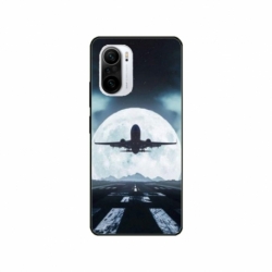 Husa personalizata tip carcasa HQPrint pentru Xiaomi Poco F3, model Moon Landing, multicolor, S1D1M0077