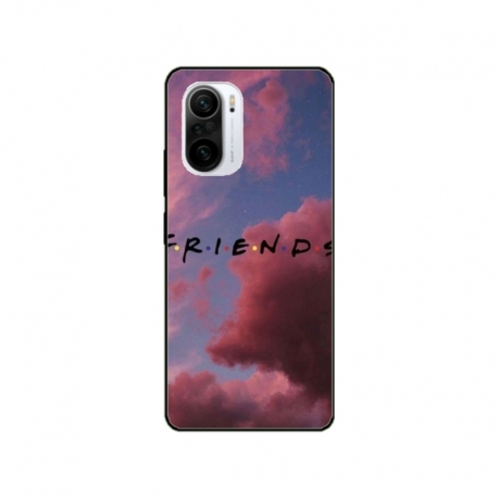 Husa personalizata tip carcasa HQPrint pentru Xiaomi Poco F3, model FRIENDS 2, multicolor, S1D1M0082