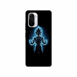 Husa personalizata tip carcasa HQPrint pentru Xiaomi Poco F3, model Goku, multicolor, S1D1M0087
