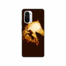 Husa personalizata tip carcasa HQPrint pentru Xiaomi Poco F3, model Horse 1, multicolor, S1D1M0098