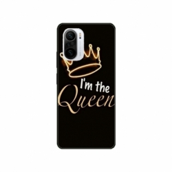 Husa personalizata tip carcasa HQPrint pentru Xiaomi Poco F3, model Im the Queen, multicolor, S1D1M0101
